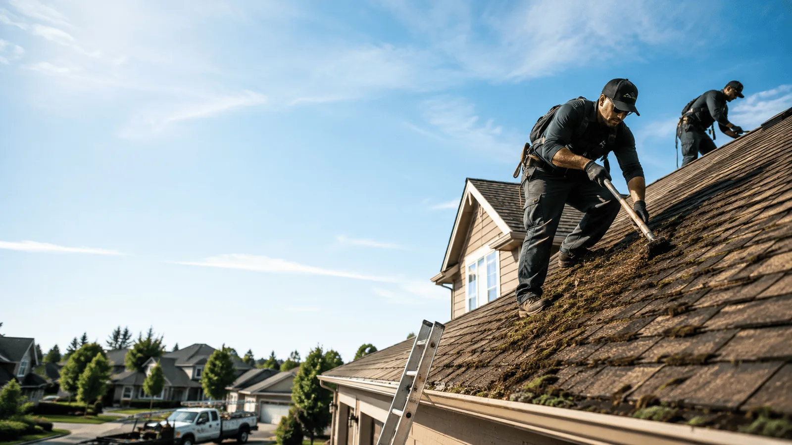 Roof Moss Removal in Iron Ridge, WI near me